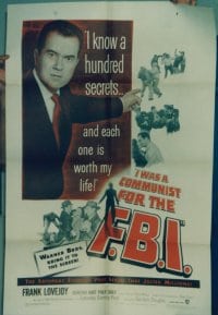 I WAS A COMMUNIST FOR THE FBI 1sheet