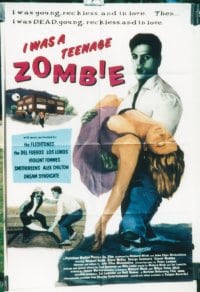 I WAS A TEENAGE ZOMBIE video 1sheet