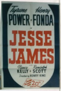 JESSE JAMES ('39) R1951 1sheet