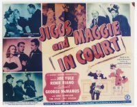 JIGGS & MAGGIE IN COURT 1/2sh