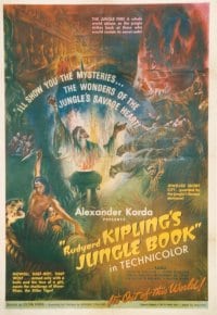 JUNGLE BOOK ('42) text style 1sheet