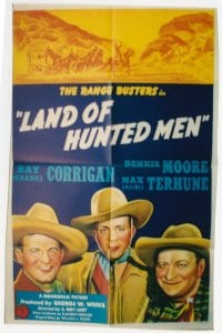 LAND OF HUNTED MEN 1sheet