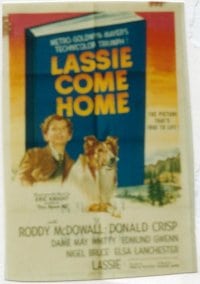 LASSIE COME HOME 1sheet