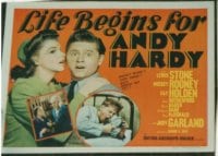 LIFE BEGINS FOR ANDY HARDY TC LC