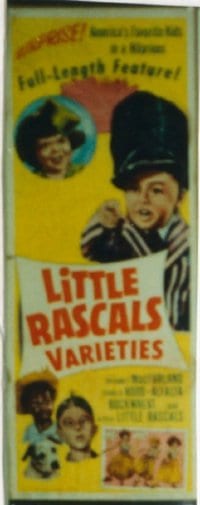 LITTLE RASCALS VARIETIES insert