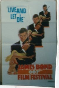 LIVE & LET DIE 1sheet