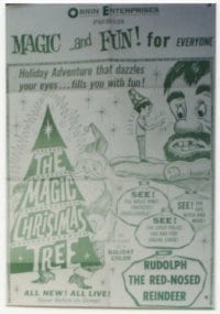 MAGIC CHRISTMAS TREE 1sheet