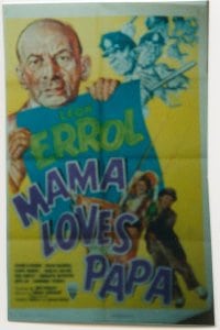 MAMA LOVES PAPA ('45) 1sheet