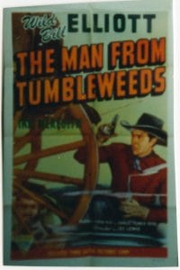 MAN FROM TUMBLEWEEDS 1sheet