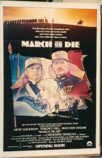 MARCH OR DIE 1sheet