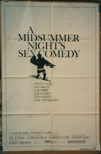 MIDSUMMER NIGHT'S SEX COMEDY advance tease 1sheet