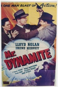 MR DYNAMITE ('41) 1sheet