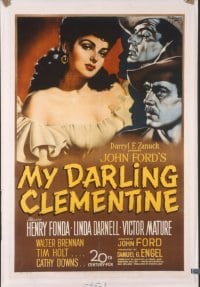 MY DARLING CLEMENTINE R1953 1sheet