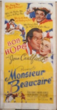 MONSIEUR BEAUCAIRE ('46) 3sh