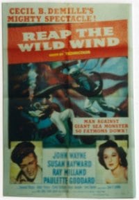 REAP THE WILD WIND R1954 1sheet