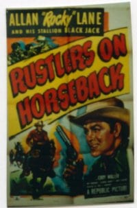 RUSTLERS ON HORSEBACK 1sheet