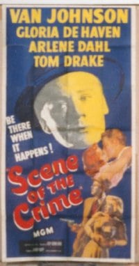 SCENE OF THE CRIME ('49) 3sh