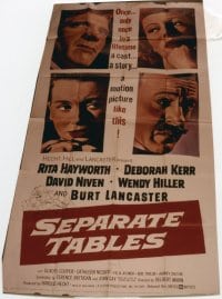 SEPARATE TABLES 3sh