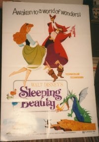 SLEEPING BEAUTY ('59) R1970 1sheet