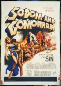 SODOM & GOMORRAH linen English 1sh