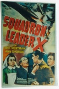 SQUADRON LEADER X 1sheet