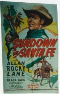 SUNDOWN IN SANTA FE 1sheet