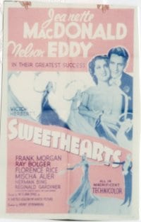 SWEETHEARTS R1962 1sheet