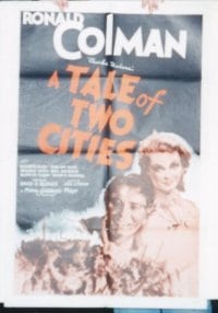 TALE OF TWO CITIES ('35) R1962 1sheet