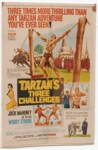 TARZAN'S THREE CHALLENGES special 1sheet