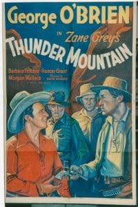 THUNDER MOUNTAIN ('35) R?? 1sheet