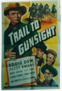 TRAIL TO GUNSIGHT 1sheet