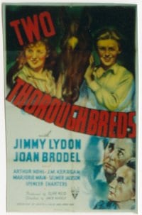 TWO THOROUGHBREDS 1sheet