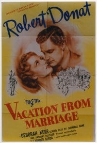 VACATION FROM MARRIAGE 1sheet