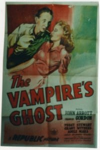 VAMPIRE'S GHOST 1sheet