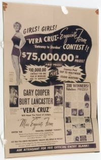 VERA CRUZ special 1sheet