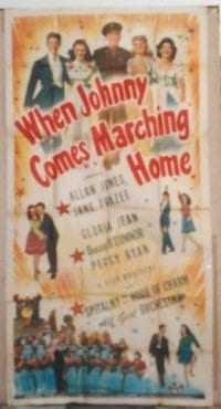 WHEN JOHNNY COMES MARCHING HOME 3sh