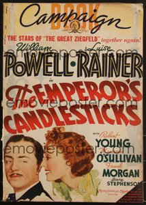 Cool Item Of the Month: The Emperor's Candlesticks pressbook