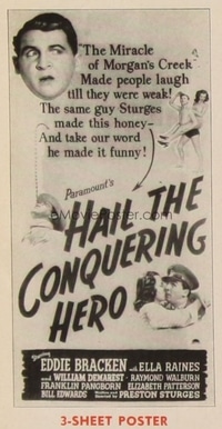 HAIL THE CONQUERING HERO 3sh