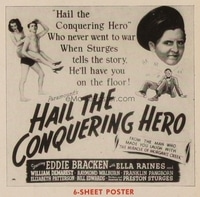 HAIL THE CONQUERING HERO 6sh