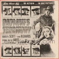 BADMAN'S TERRITORY 6sh