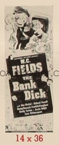 BANK DICK insert