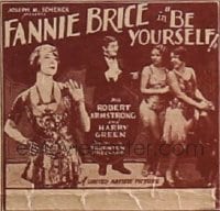 BE YOURSELF ('30) slide