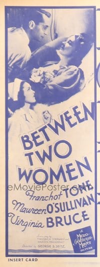 BETWEEN TWO WOMEN ('37) insert