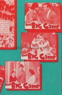 BIG GAME ('36) LC set of 3