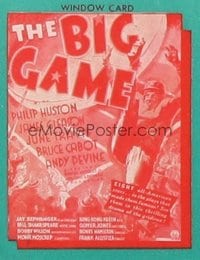 BIG GAME ('36) WC, regular