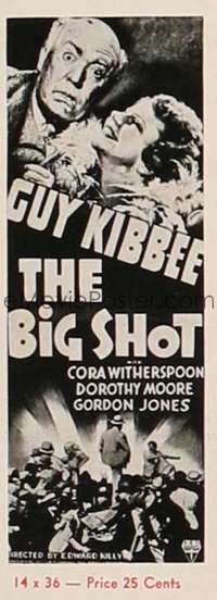 BIG SHOT ('37) insert