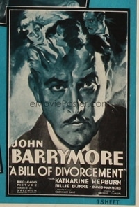 BILL OF DIVORCEMENT ('32) 1sh