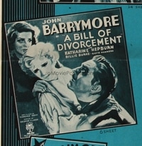 BILL OF DIVORCEMENT ('32) 6sh