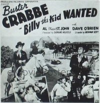 BILLY THE KID WANTED 6sh