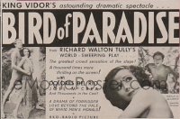 BIRD OF PARADISE ('32) herald